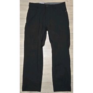 New Member's Mark Men's Denali Straight Fit Pants Size 36 x 30 Black NWT